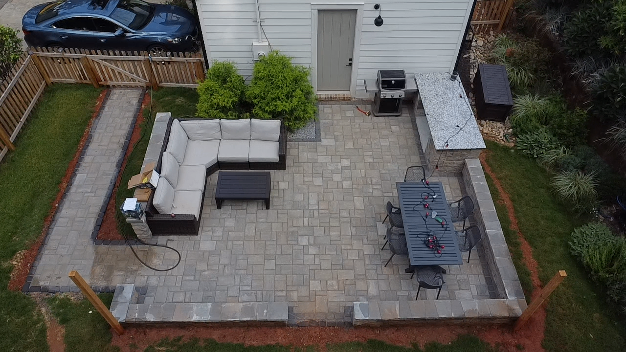 Backyard Paver Patio